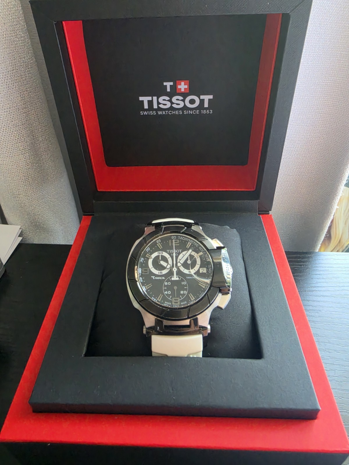 Tissot Men’s T-Race Quartz Chronograph 45mm Watch T1414173705101
