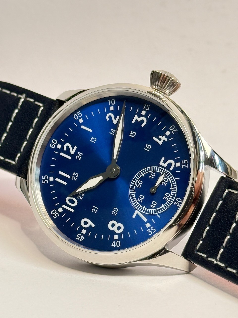 Pike Watches Hamburg Handcrafted Flieger Watch Aviator 41mm Mechanical 30m