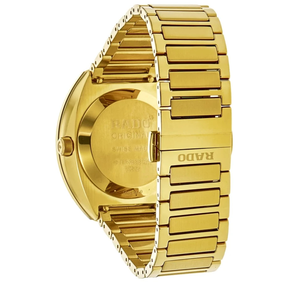 New Rado Original Automatic DiaStar Yellow Gold Tone Men’s Watch R12161253