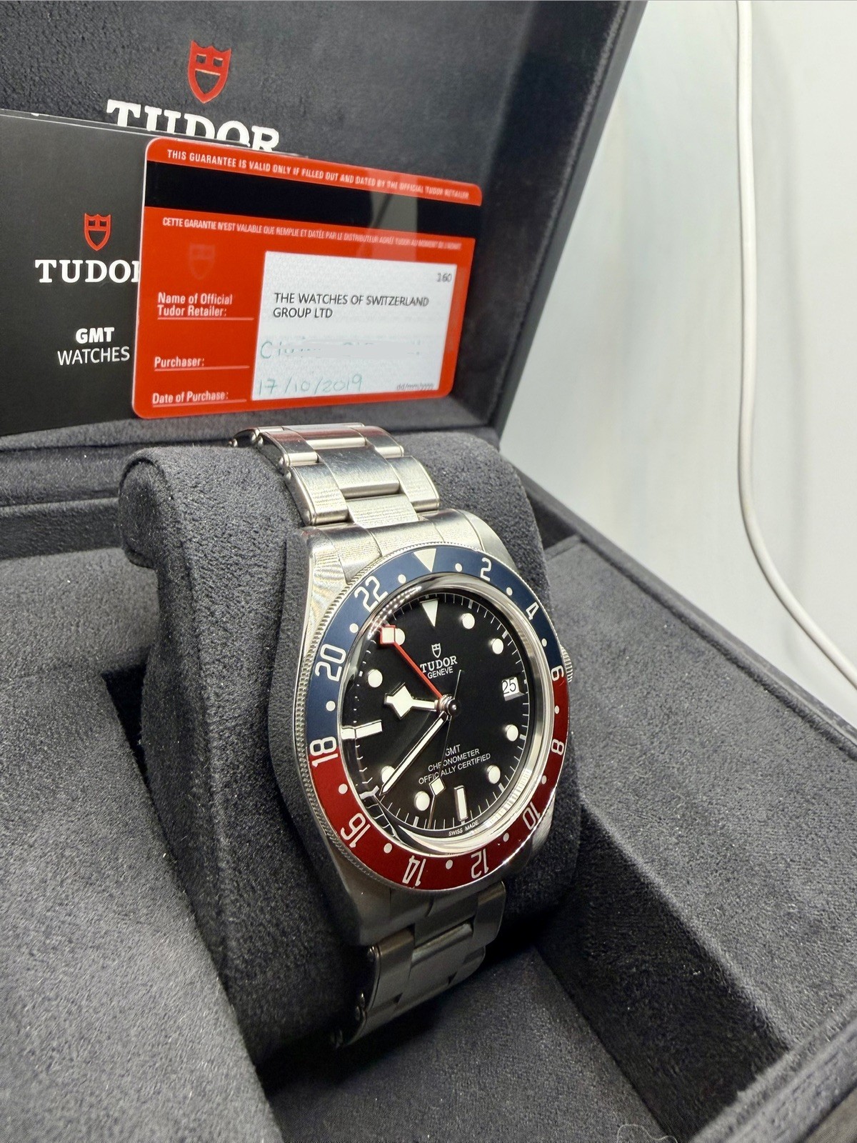 TUDOR Black Bay GMT PEPSI 79830RB Steel Men’s Watch 41mm Year 2019 | FULL SET