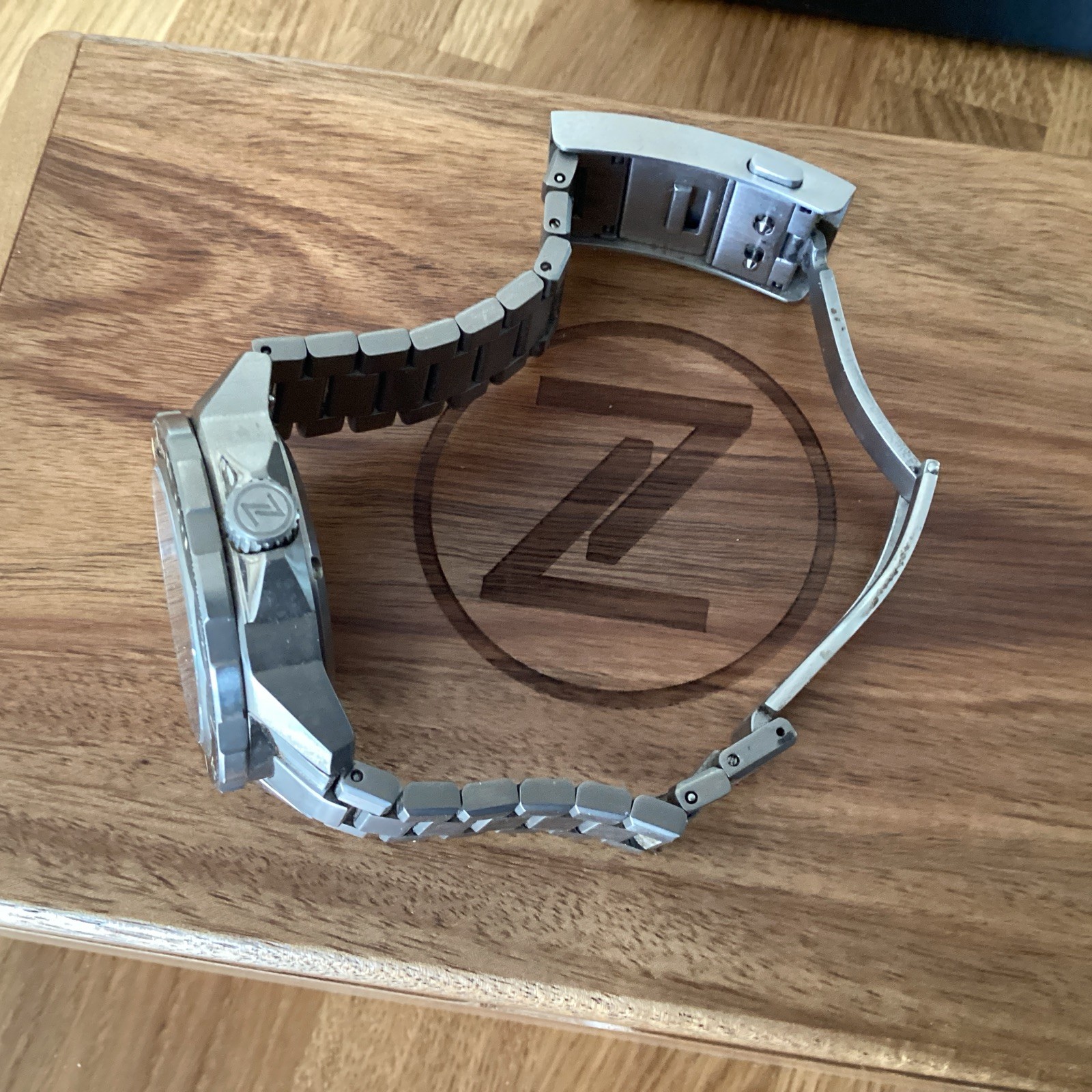 Zelos Swordfish 42mm Black Sand Limited Edition in Titanium 203/250