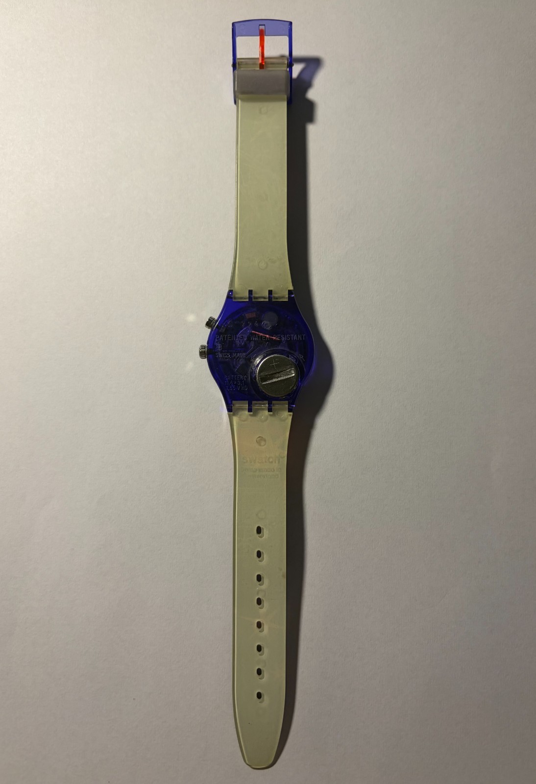 Swatch Watch POTLUCK GN901 – Not Ticking – SOLD “AS-IS” PARTS OR REPAIR