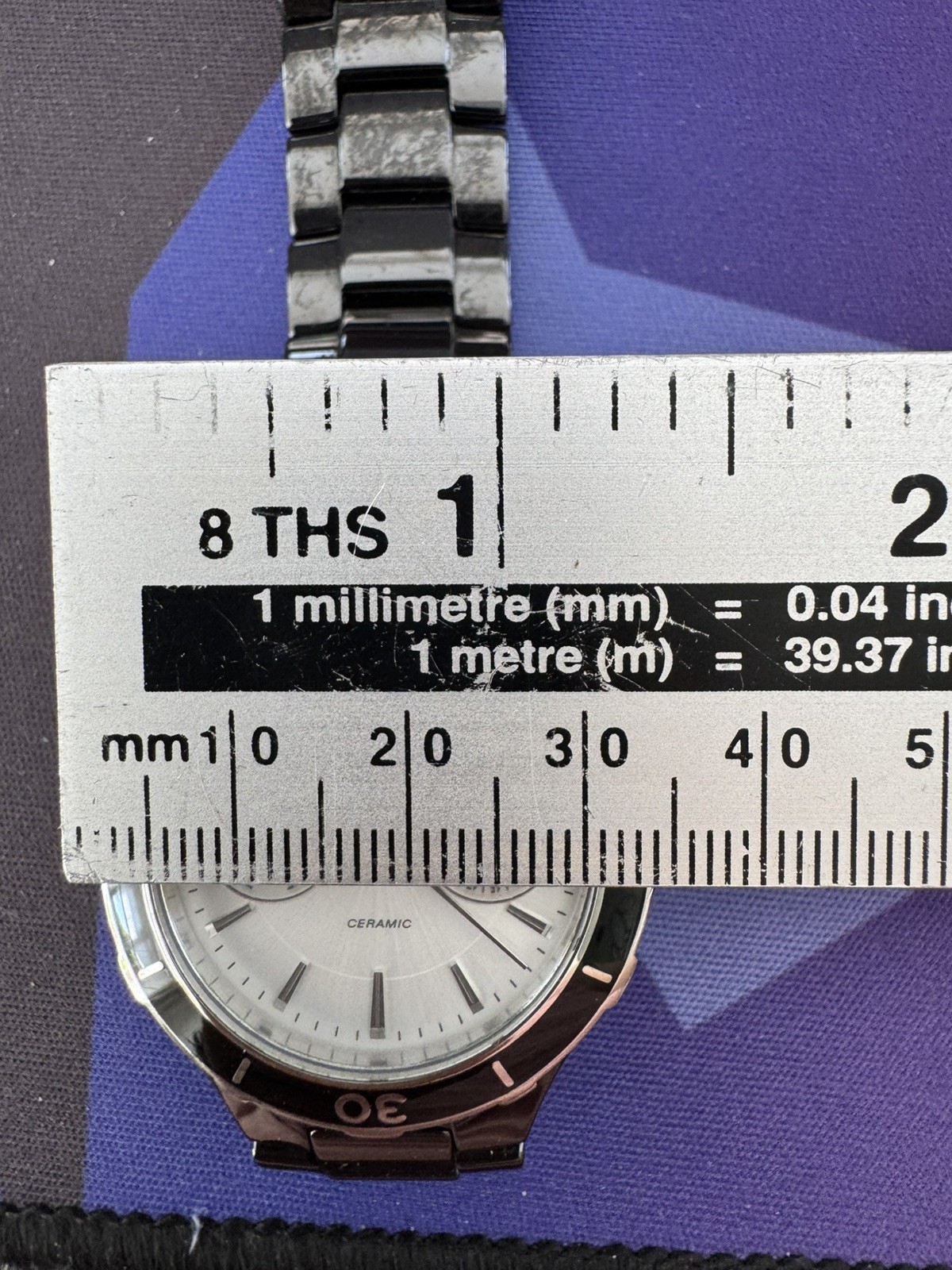 LOTUS ceramic Watch Unisex – New Battery