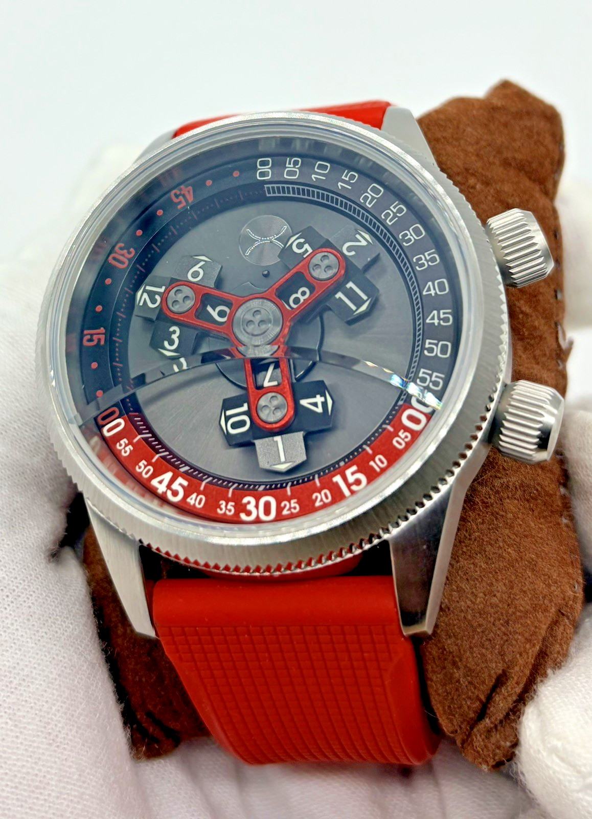 XERIC Vendetta II Wondering Hour Watch V2A-1128-03R Limited #162/999
