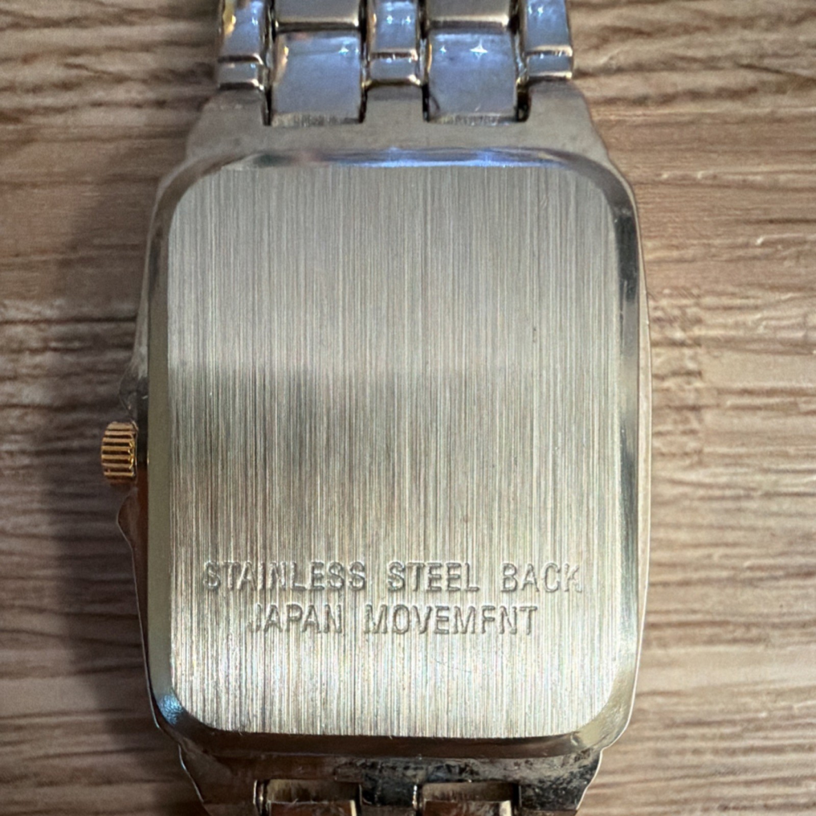 Gianfranco Ruffini Quartz 2-Tone Metal Men Date Watch w. Original Box