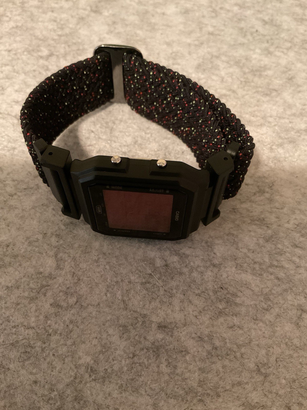 New Black Multicolor Modified Casio LF20w