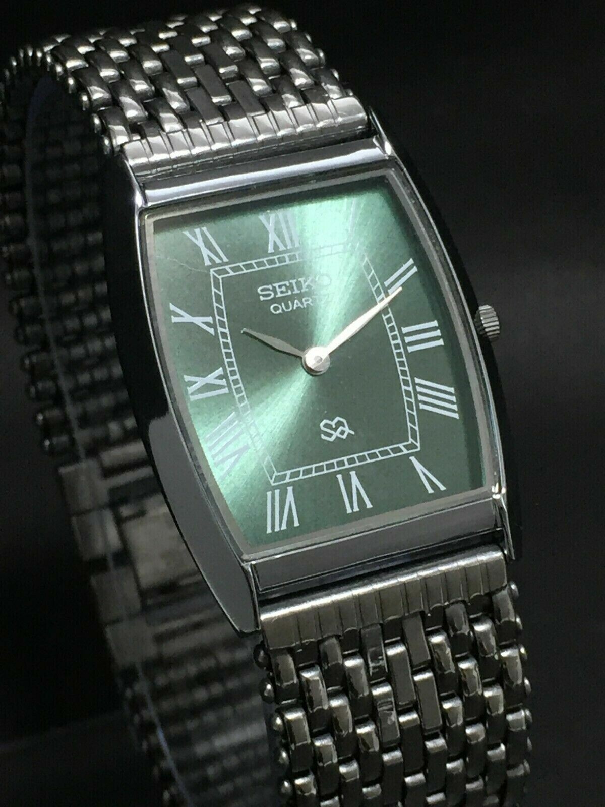 Vintage Seiko Slim Quartz Men’s Wrist Watch – Comes With New Battery, New Band