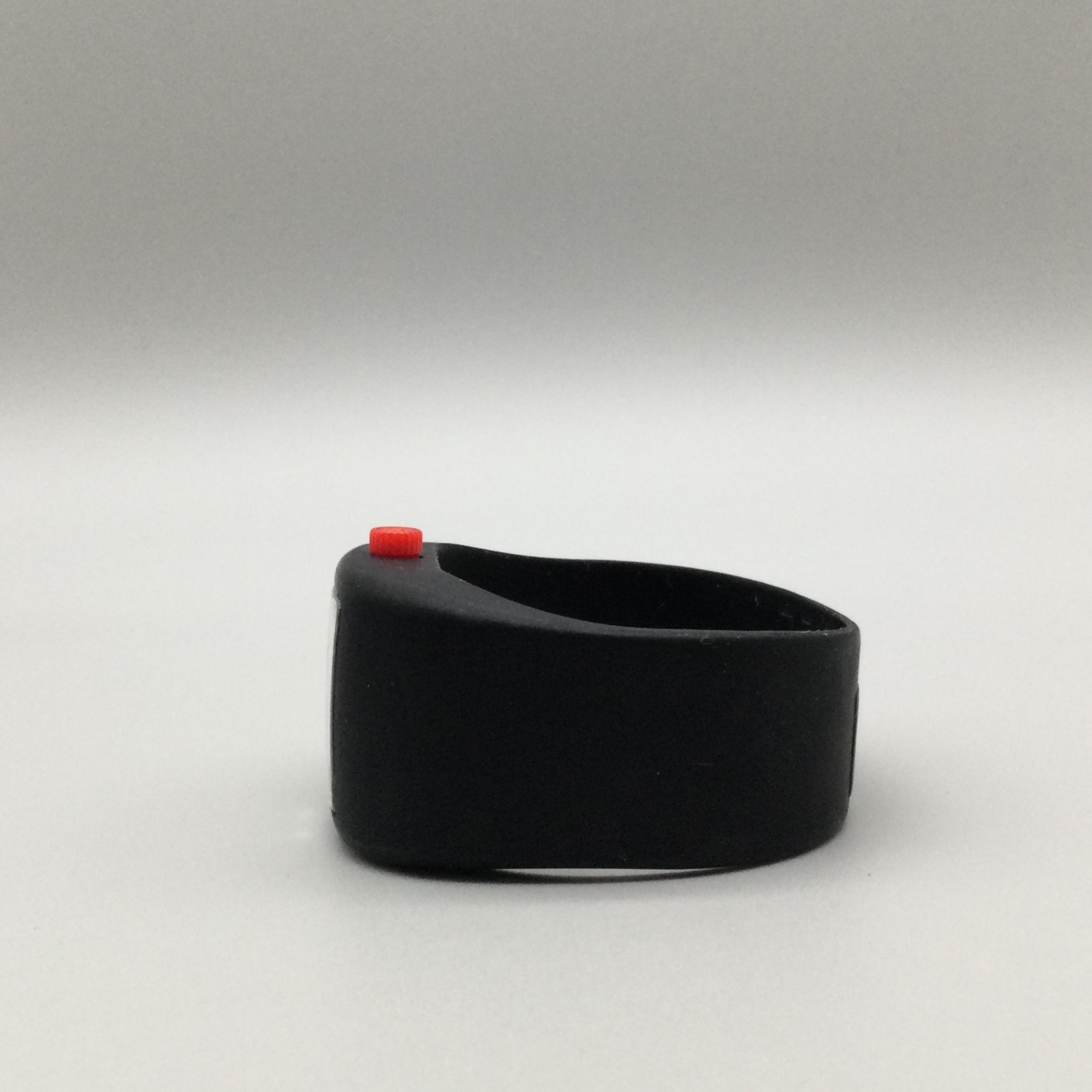 Neff Bandit Women Watch 28mm Multicolor Dial Black Silicone Cuff New Battery