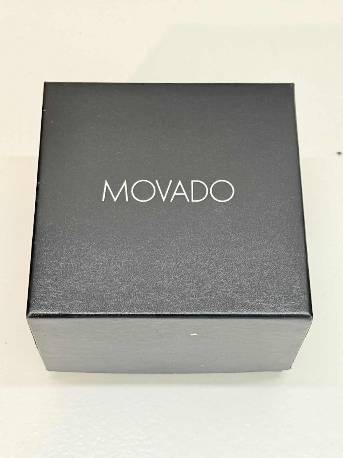 Movado Museum Women’s Two-Tone SS Bracelet Black Dial Quartz Watch w/ Box