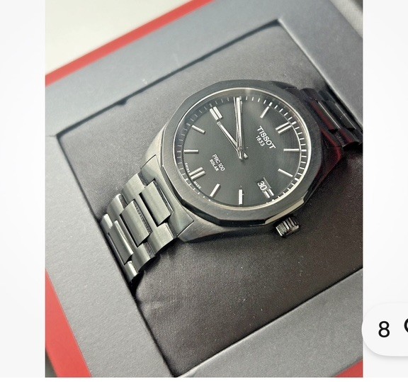 Tissot PRC 100 Solar Quartz 39mm Black Stainless Steel Watch T151.422.33.051.00
