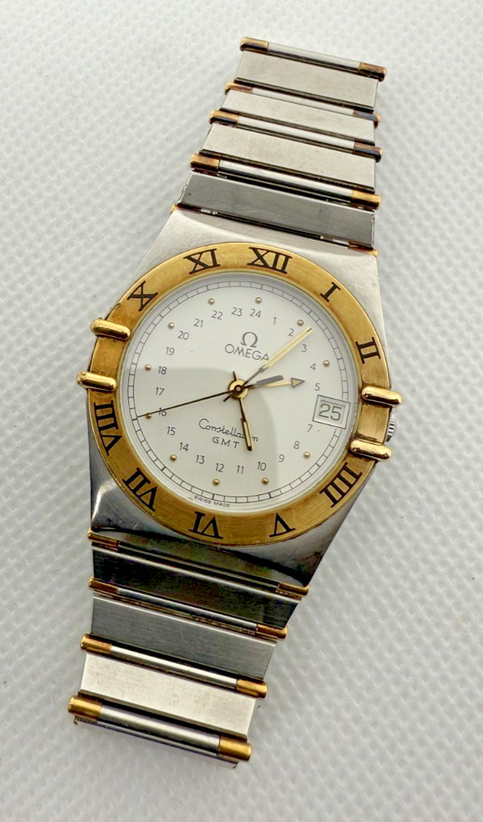 Omega Constellation GMT 396.1060 Quartz Men’s Watch Swiss Made