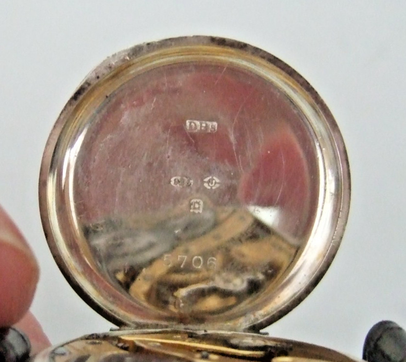 Antique WWI Era Swiss Sterling Silver Trench Watch – DFC Mechanical Cylinder Esc