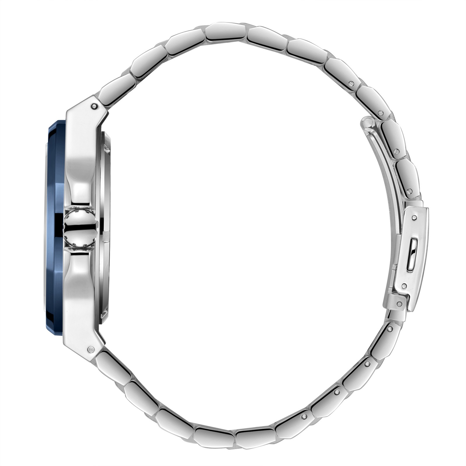 Lee Cooper Men’s Automatic Watch | Dark Blue Dial, Silver, 43mm, 50 m (5 ATM)