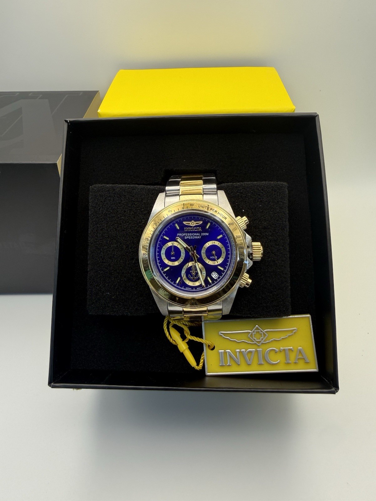 New! INVICTA Ocean Voyage Quartz Purple Dial Analog Watch for – Men 47650