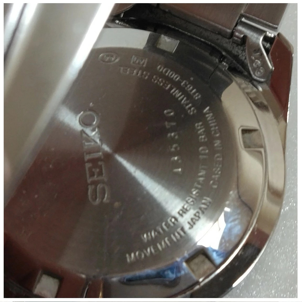 Fully Functional Excellent Condition Seiko Men s Chronograph Watch 8T63 1 Month