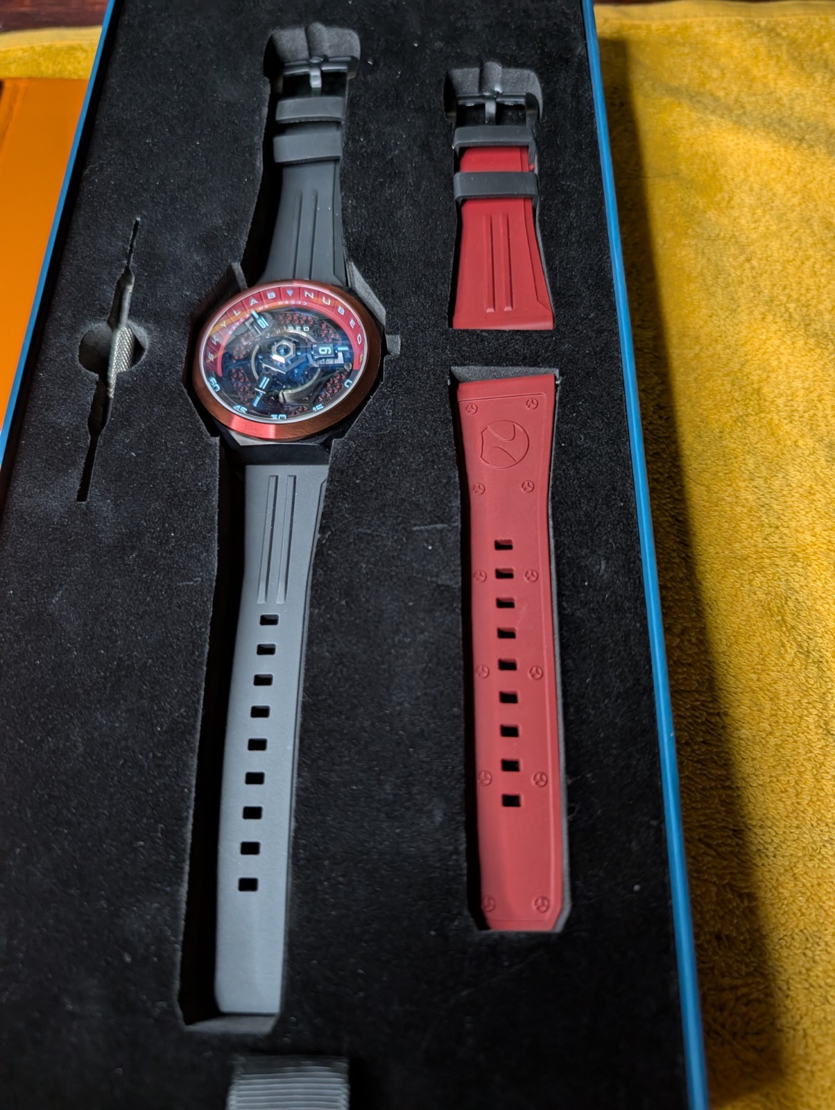 Limited Edition Skylab Nubeo 48mm Watch Auto-Rotating Satellite Hours 30/100