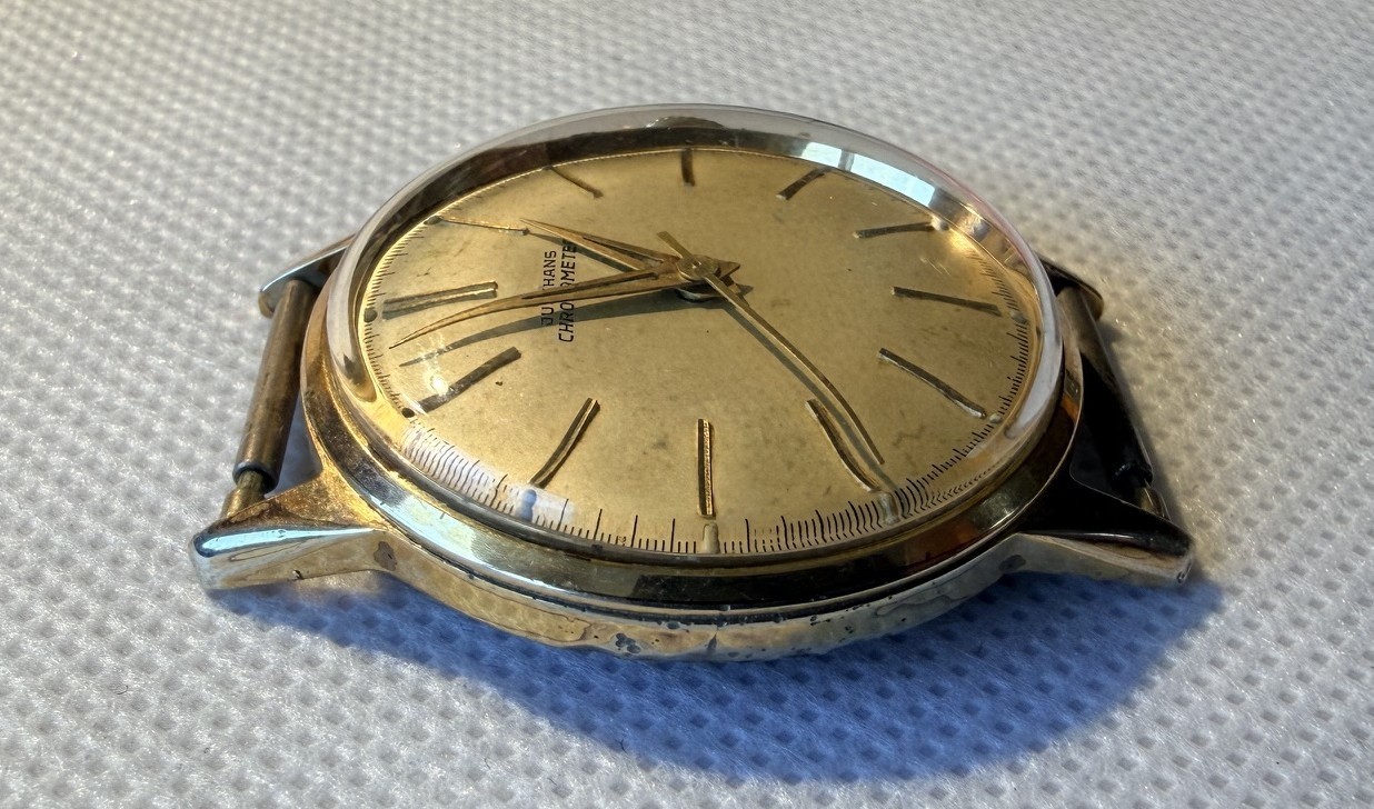 JUNGHANS CHRONOMETER Gold Plated – CAL J 82/1 Caliber 682.72 (1951-1960)