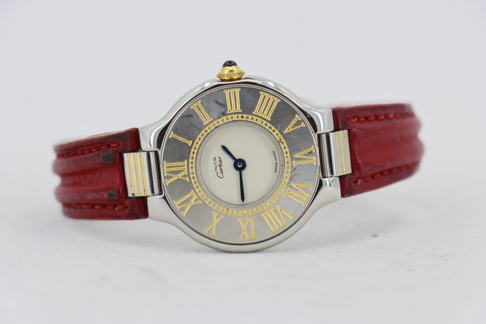Cartier Must de Cartier 21 Watch, Quartz Movement, Stainless Steel Case, 28mm