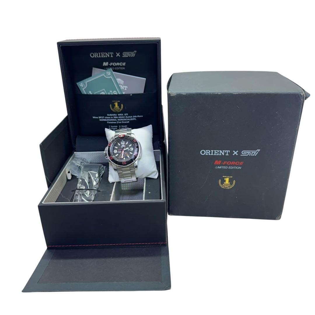 ORIENT M FORCE STI WV0131EL limited model 200m automatic winding