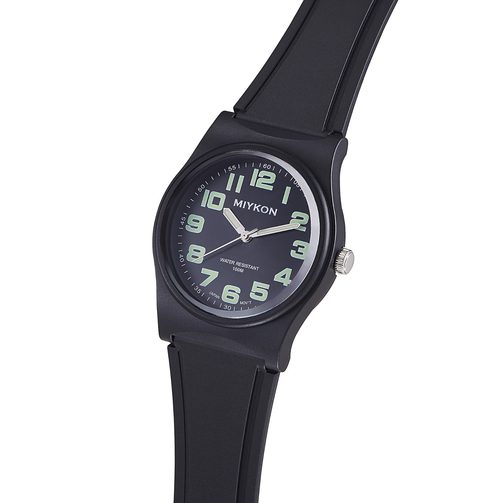 Miykon Men’s Easy Reader Resin Watch | 38mm | Japanese Quartz | Water Resistant