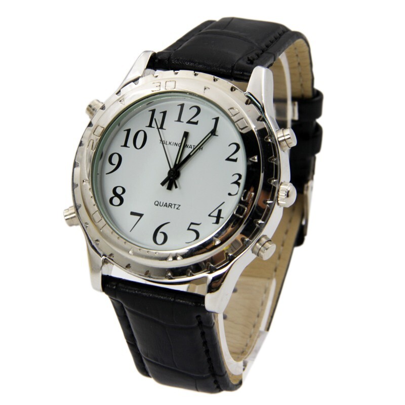 English Speaking Talking Watch for Blind Person Visually Impaired Elderly People