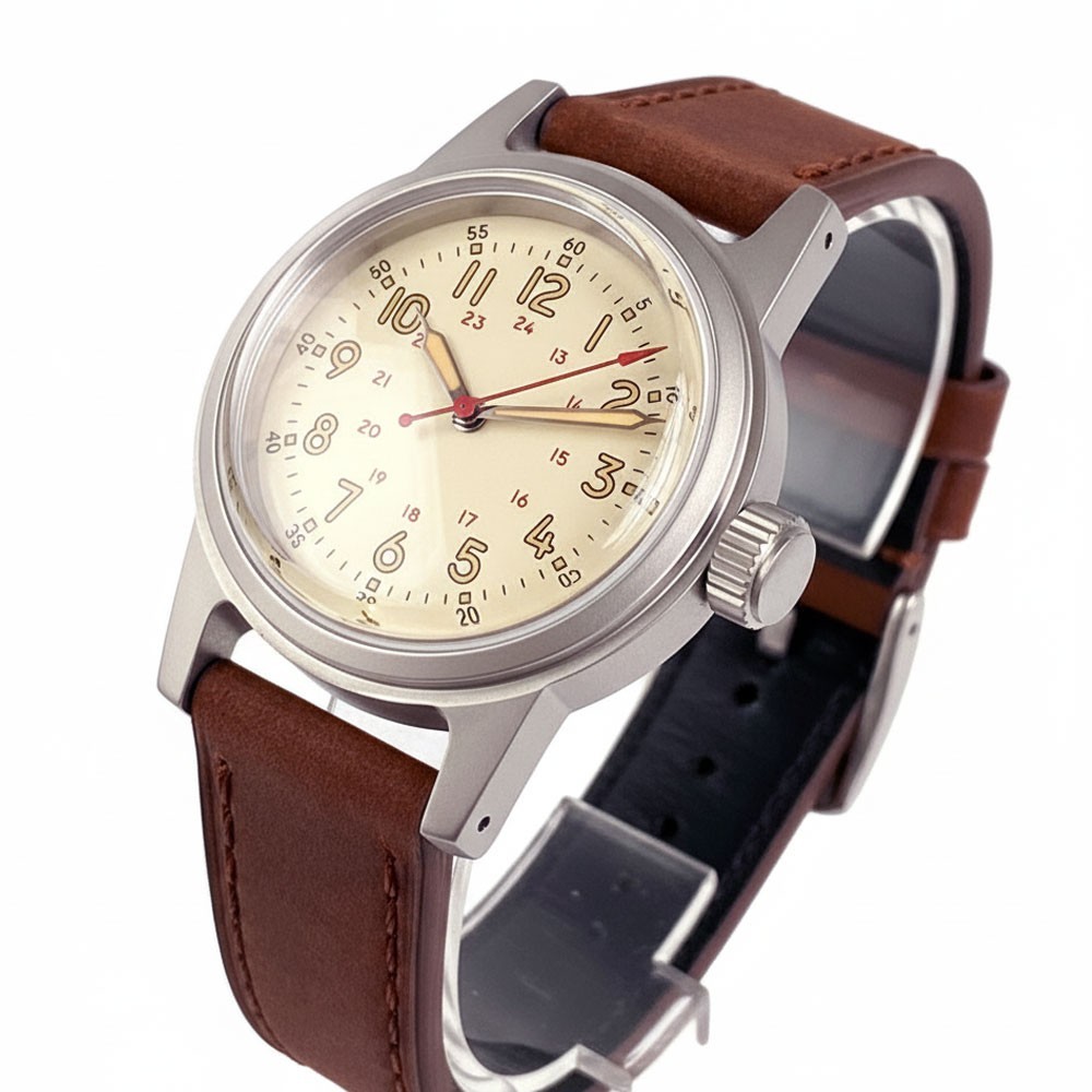 Tandorio 20ATM 36mm Vintage Auto Diver Men Watch For Miyota 8215 Sapphire Glass