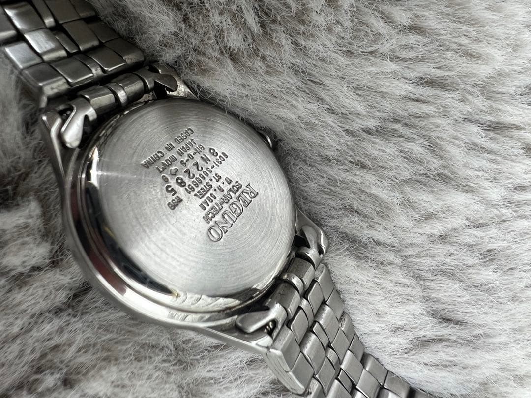 [Working Condition] Citizen REGUNO Women’s Solar-Powered Watch, Silver