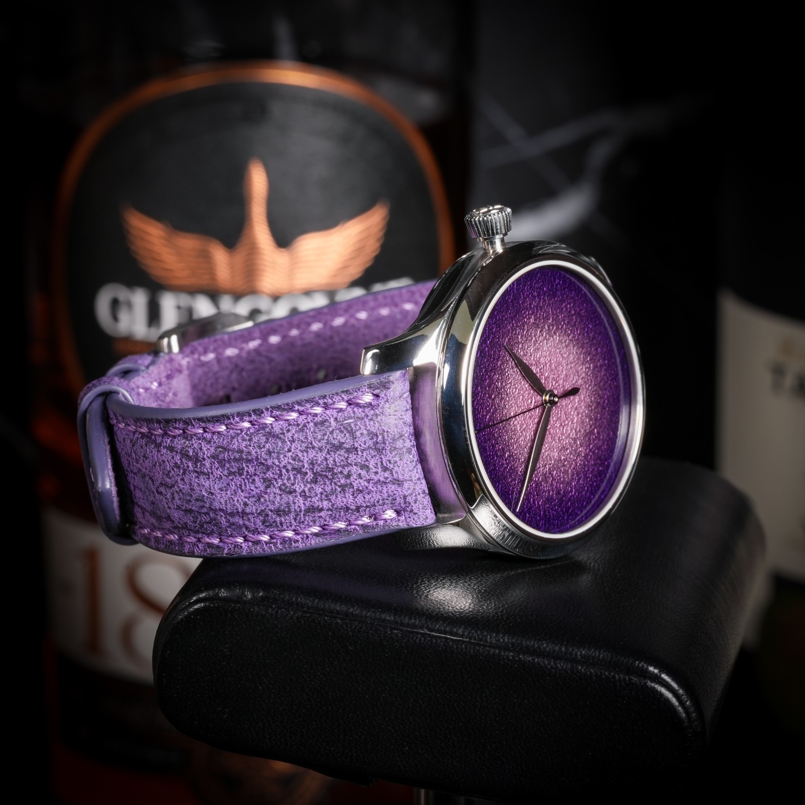 H. Moser & Cie. Endeavour | Purple Enamel Concept 40mm | Full Set