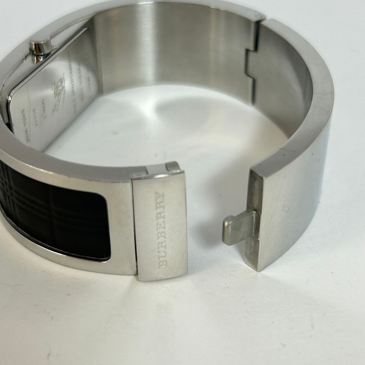 BUBERRY Burberry bangle black quartz ladies
