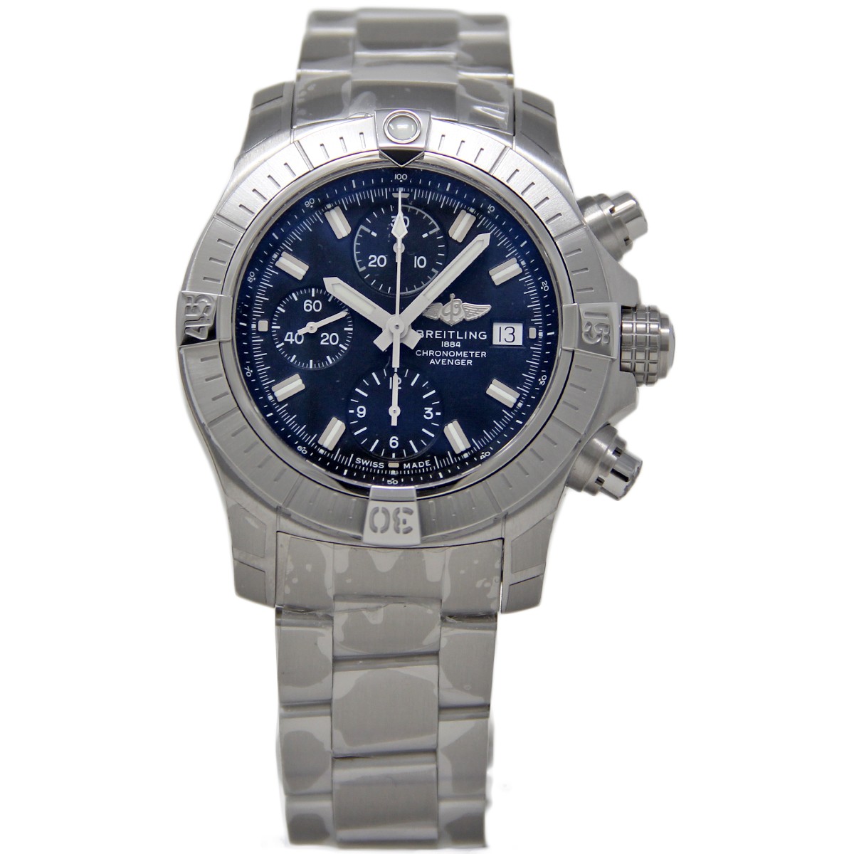 NEW Breitling Avenger Chronograph 43mm A13385 AUTOMATIC *FACTORY WARRANTY #BR180