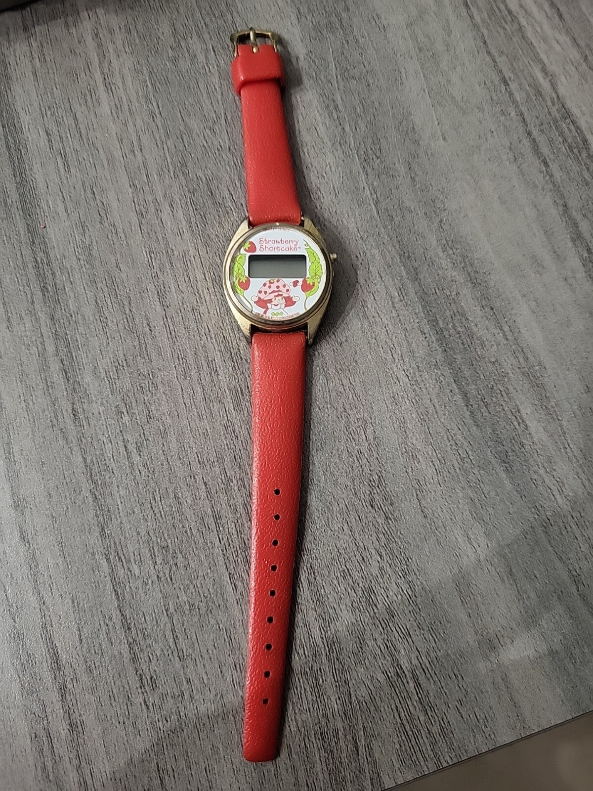 Vintage 1980’s Strawberry Shortcake Digital Watch AS IS