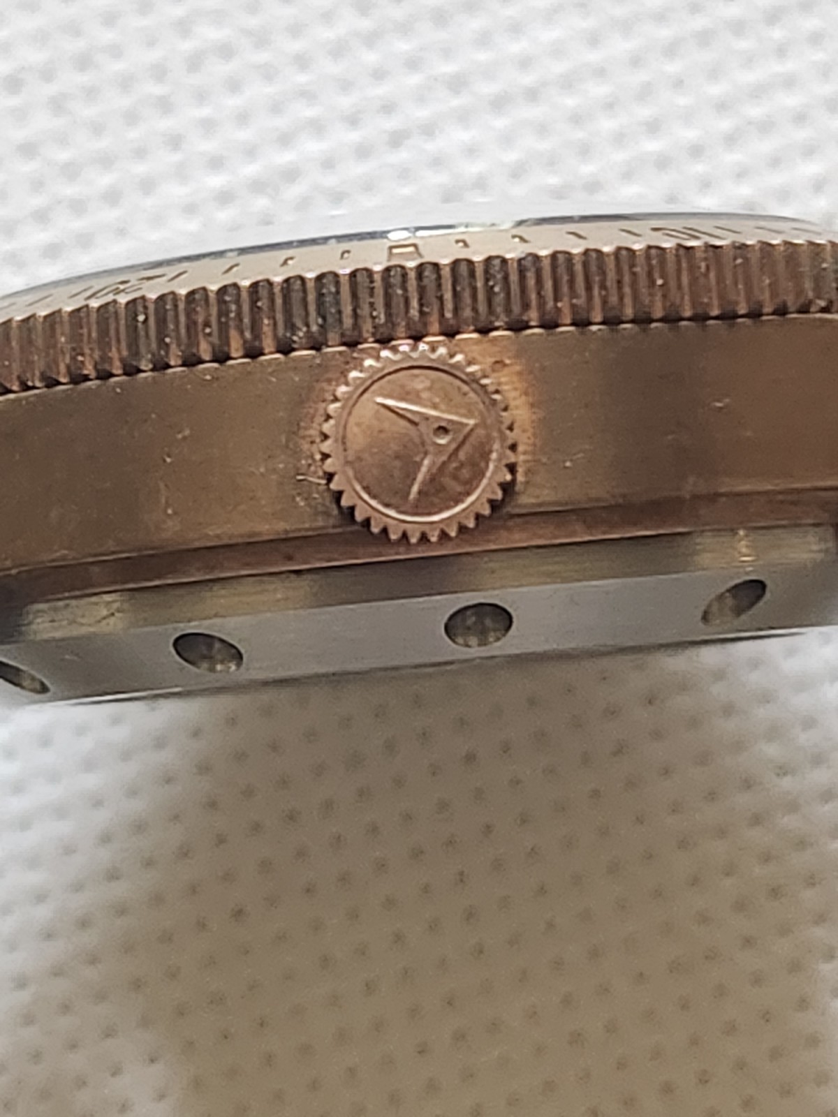 Aerotec Ace Bronze Watch – Vintage Black Dial