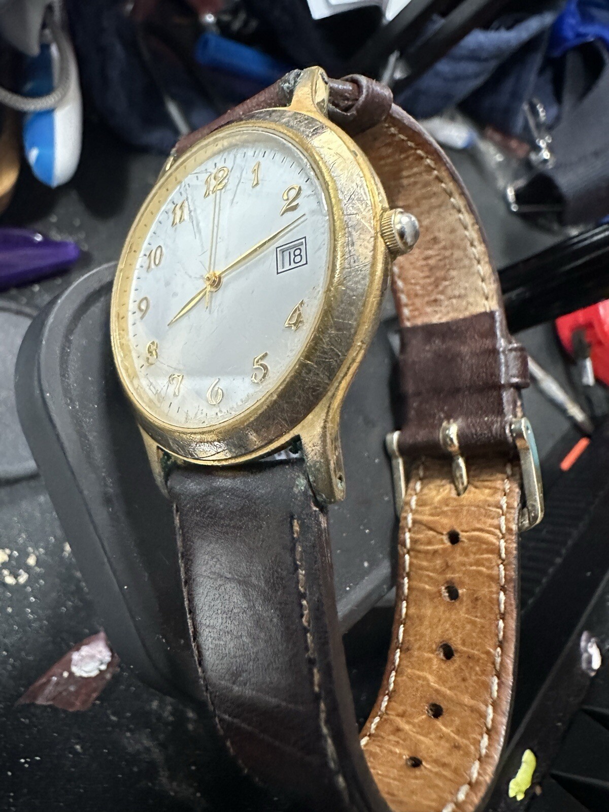 Marks & Spencer Men’s Wristwatch – Watch head only – no strap, may need battery