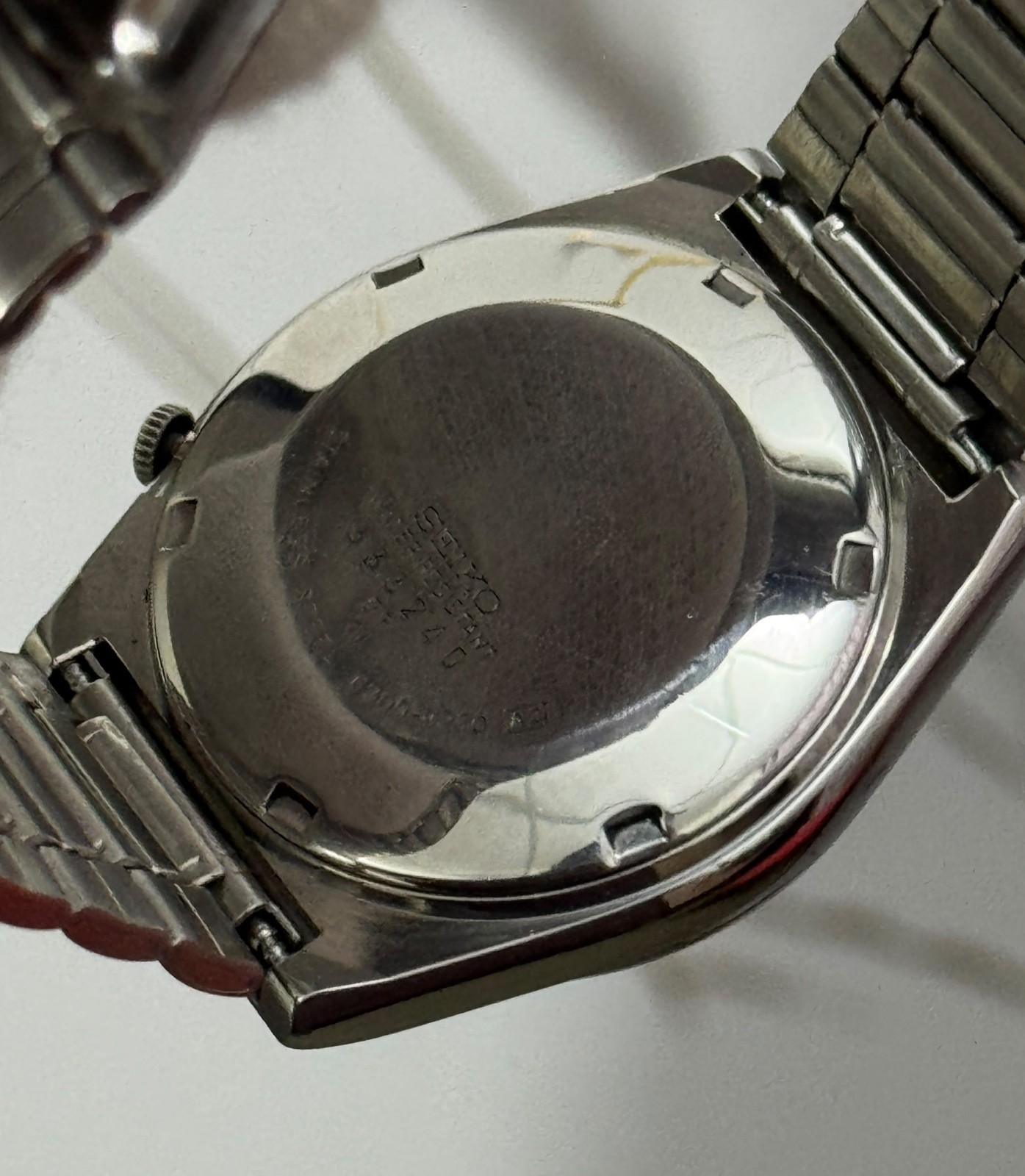 Seiko 5 Men’s Automatic Black Dial Day/Date 24H SS Bracelet Excellent Condition