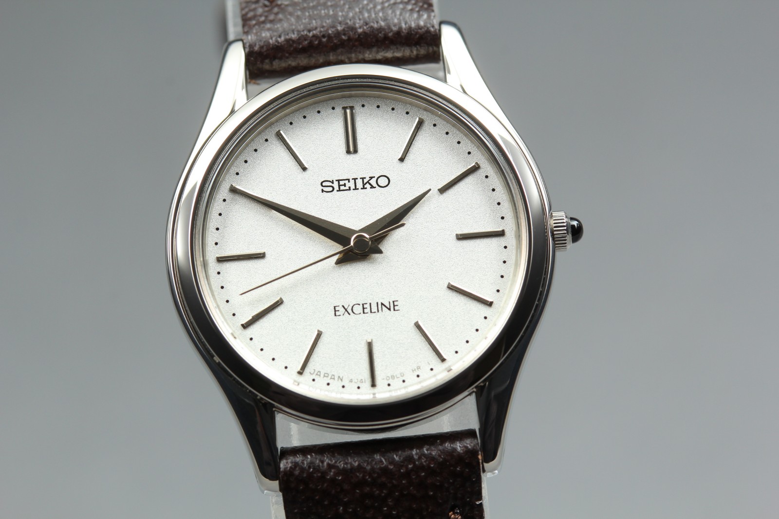 2017 MINT Seiko Exceline 4J41-0AM1 Steel Round HAQ Quartz Womens Watch JAPAN