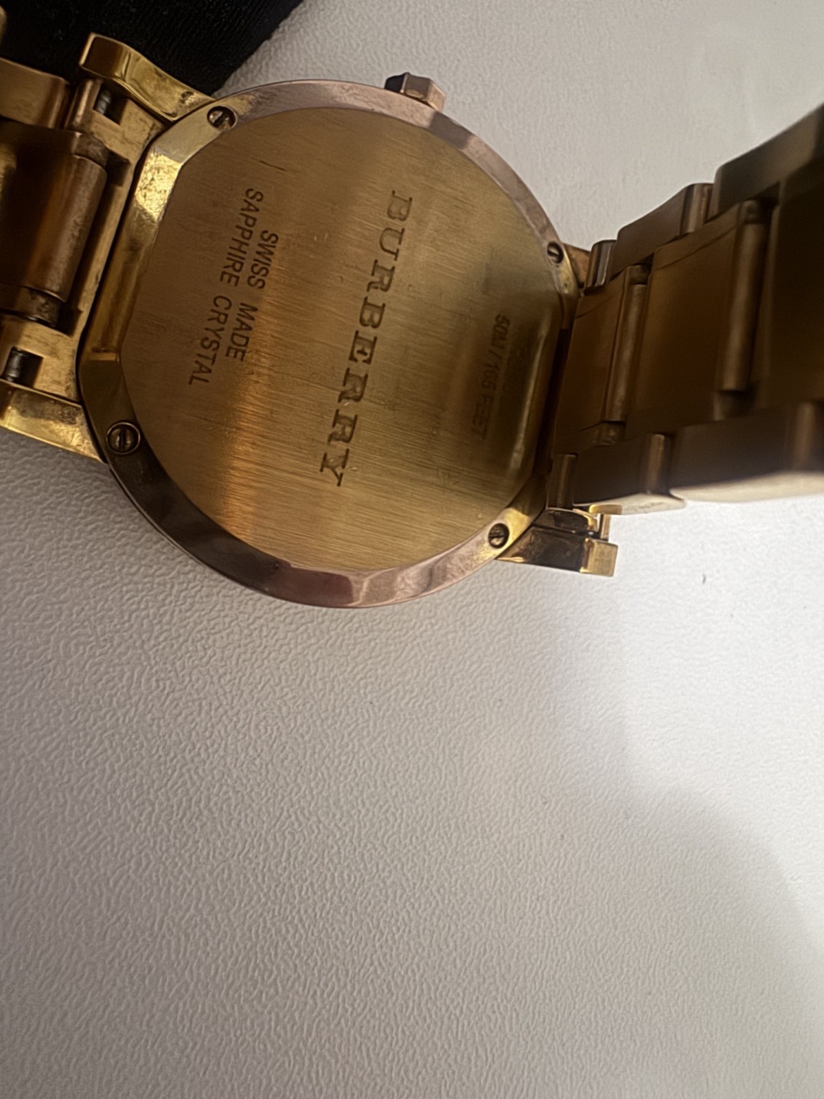 Burberry “Rose Gold” Stainless Steel Unisex Watch