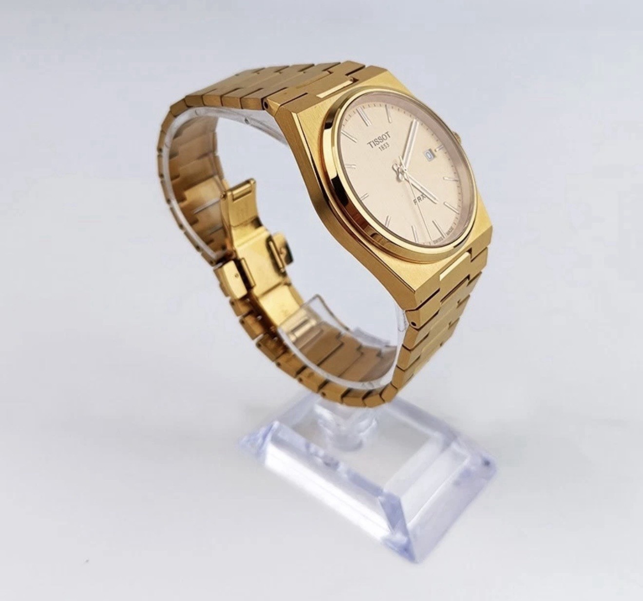 Tissot PRX Champagne Men’s Quartz Watch Stainless steel 40mm