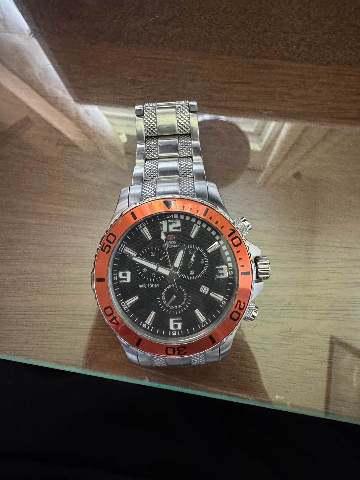 Swiss Precimax Tarsis Pro SP13058 Swiss Quartz Chronograph.. retail $499