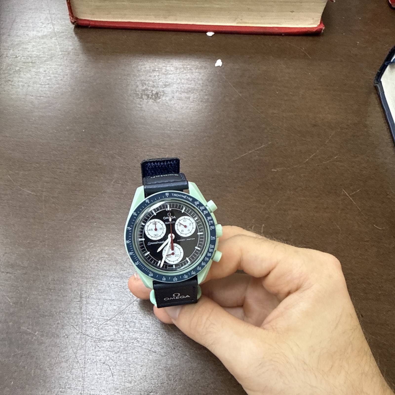 New Omega x Swatch MoonSwatch Mission On EARTH Watch -With Box