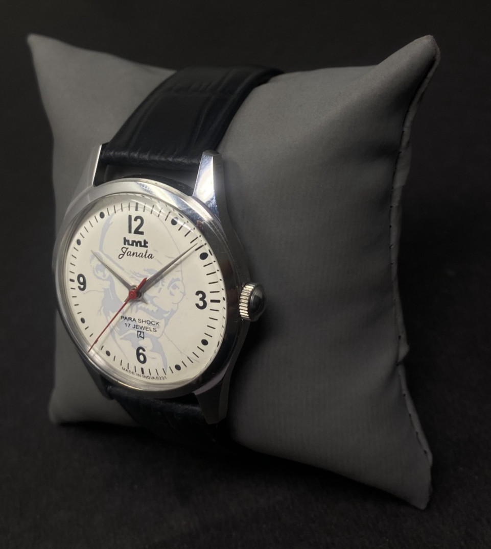 Vintage HMT Janata 17 Jewels Mechanical Hand Winding Men’s Wrist Watch