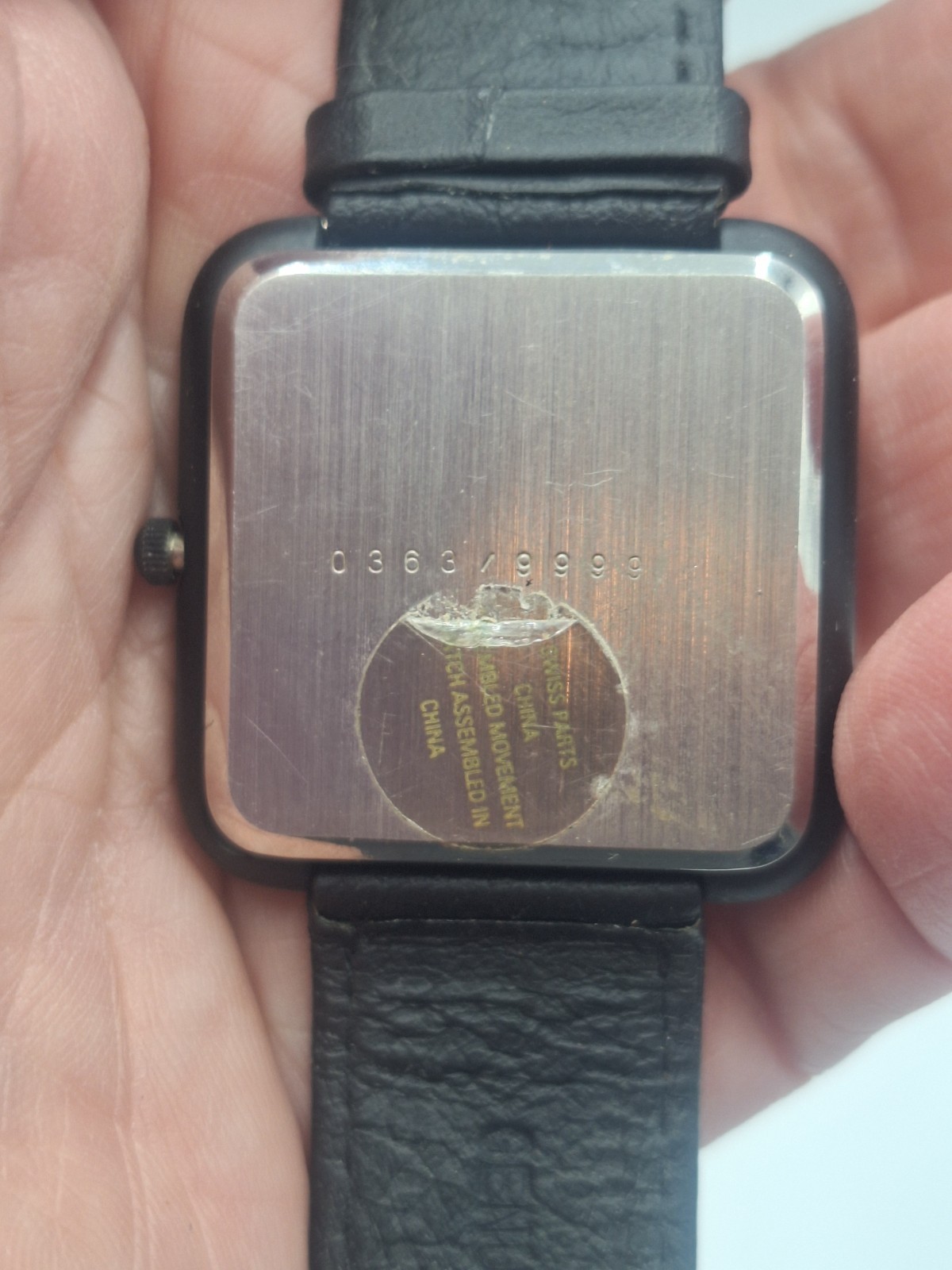 Vintage watches Keith Haring? ’92 Pop Art Leather Band Repair Or Parts Only
