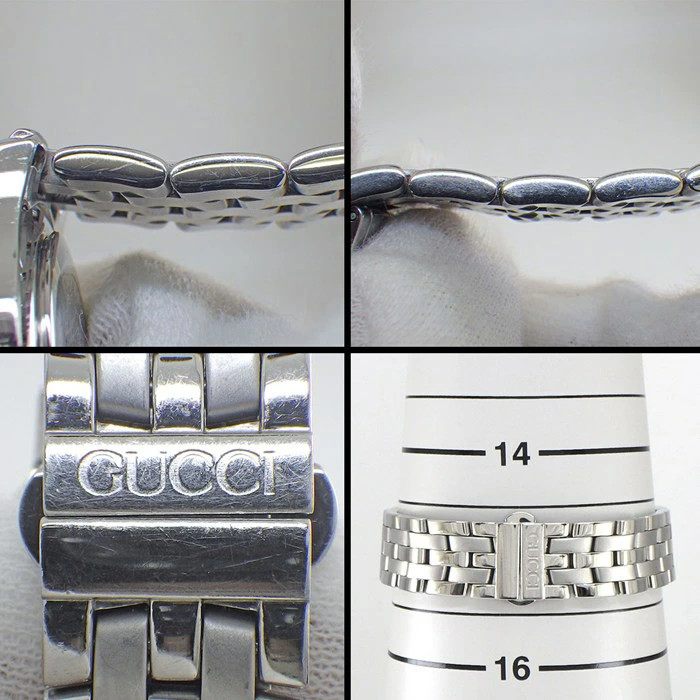 Gucci G-Class 5500L Watch Black Dial Roman Index 8.5 in