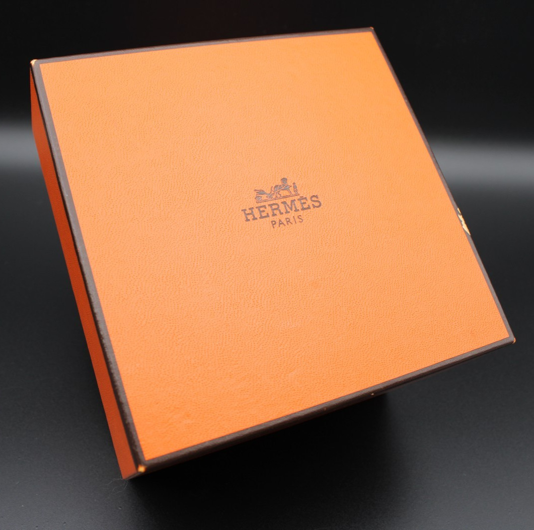Hermès Rallye RA1.210 Ladies Quartz Gray Dial SS Watch Box Papers Complete Set