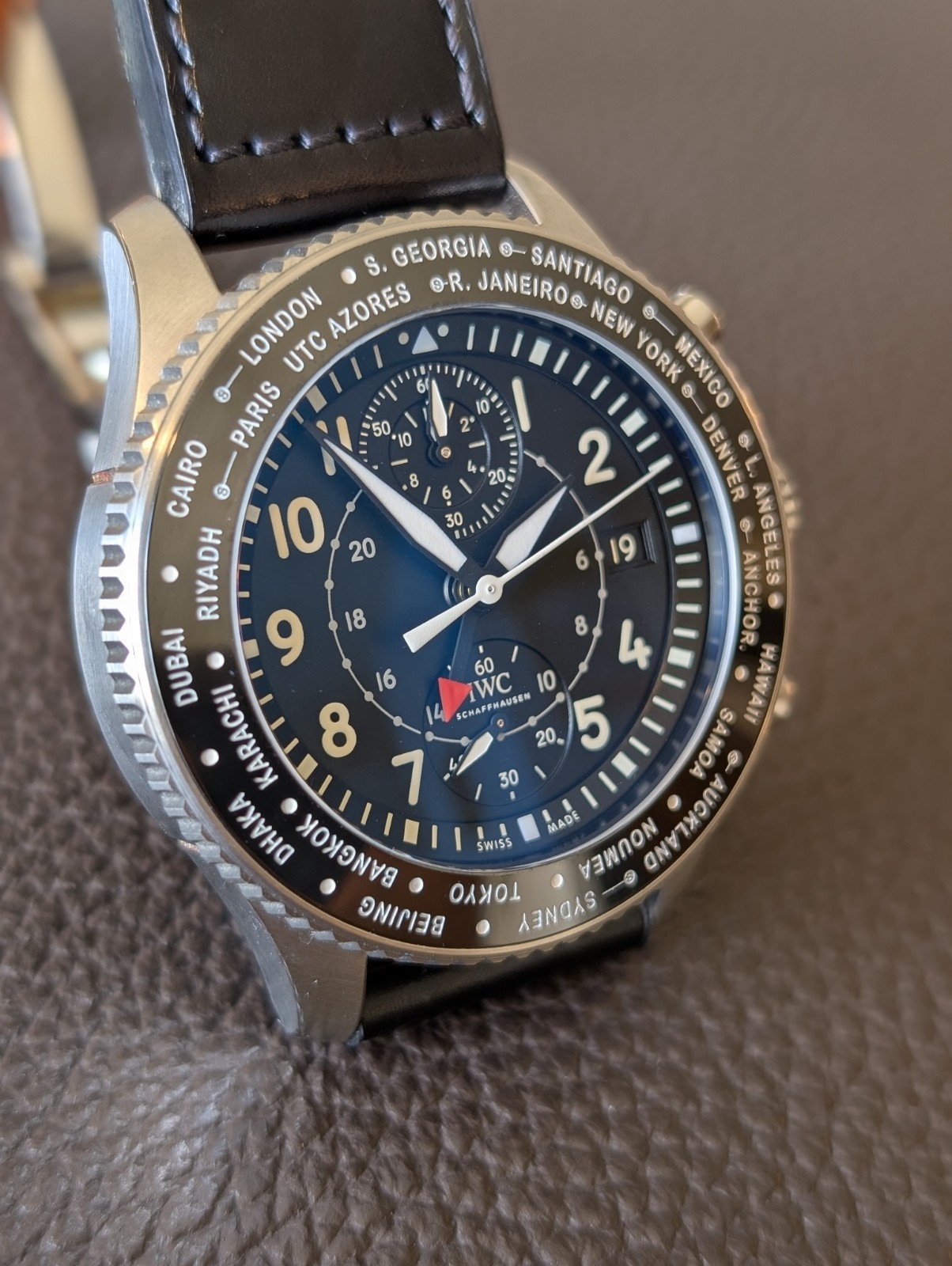 IWC Pilot’s Watch Timezoner Chronograph Reference IW395001