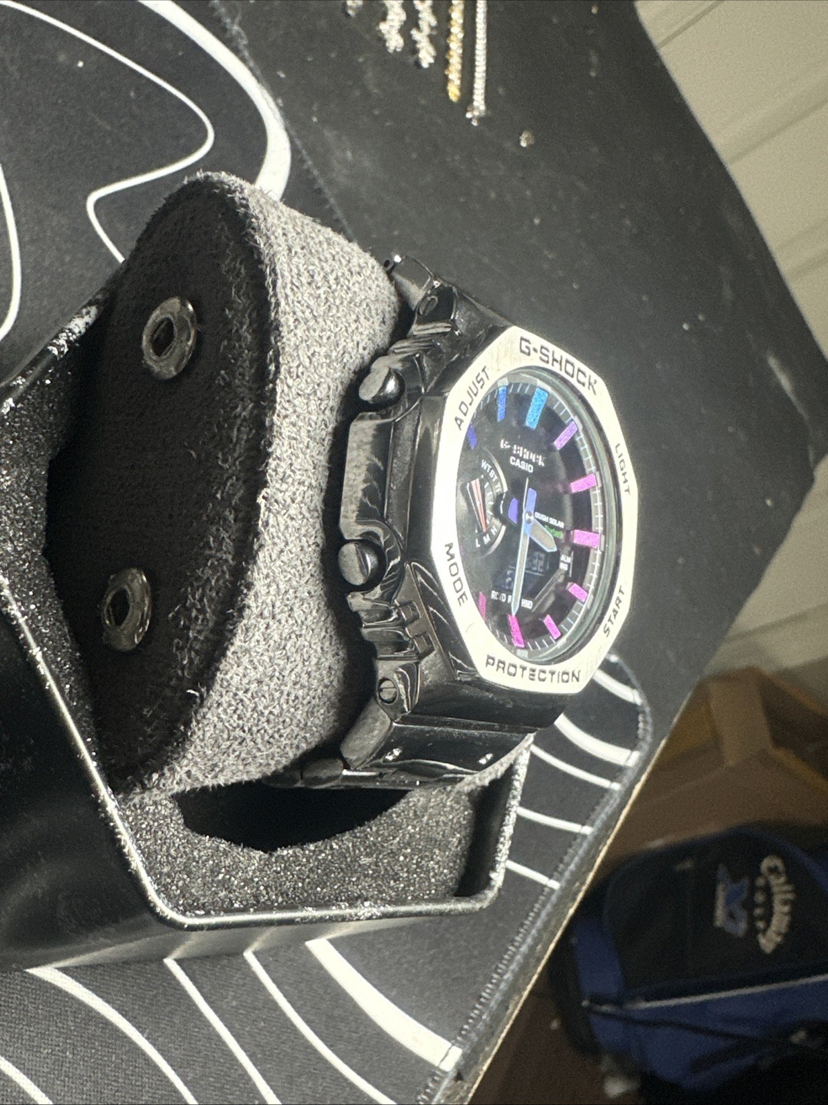 Casio G-Shock GM-B2100PC-1AJF Rainbow Color Master Piece Bluetooth Men’s Watch