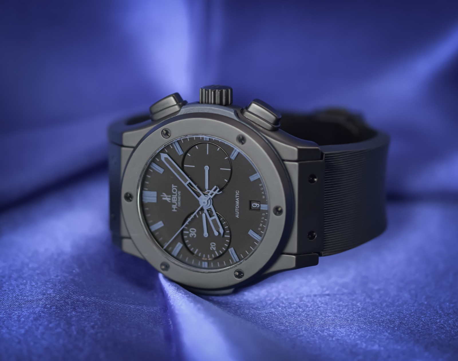 Hublot Classic Fusion Chronograph 45mm Matte Black Ceramic 521.CI.1190.GR.ABB12