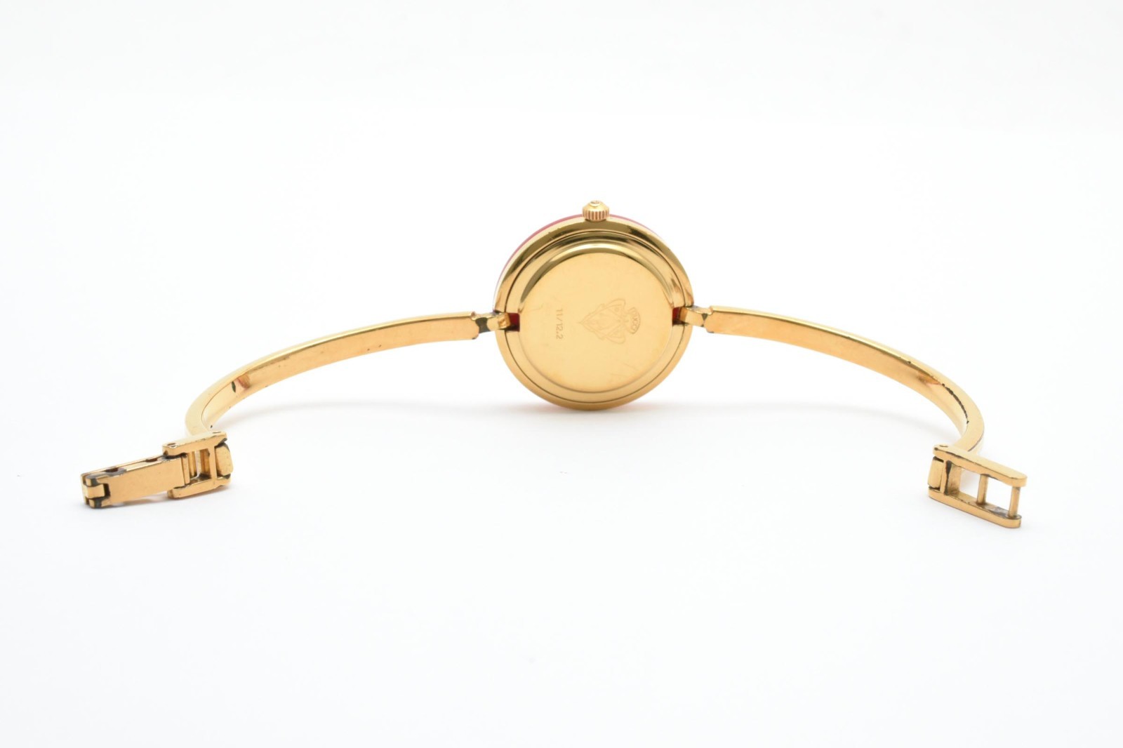 [Exc+5 ] w/ BOX Gucci Change Bezel Watch 11/12.2 White 12 Colors Gold JAPAN