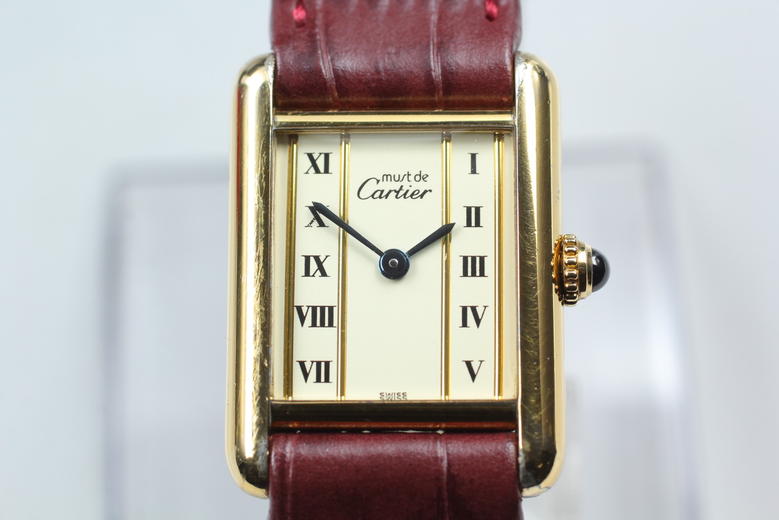Vintage Cartier Must de Cartier Tank 5057001 SM 20mm Women’s Quartz Watch