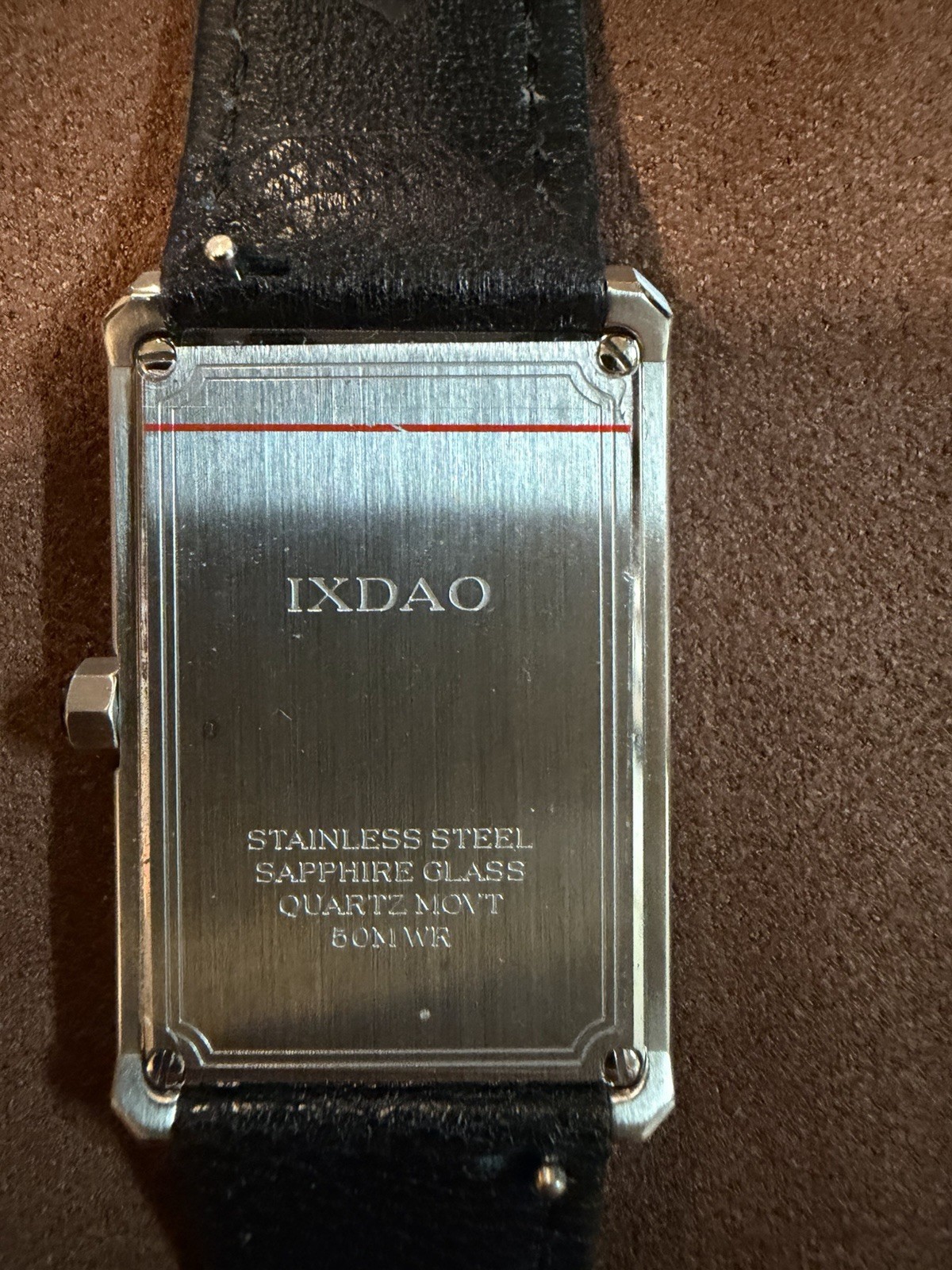 NEW IXDAO JD-DZ09S White Dial With Blue Print. Swiss Quartz Movement
