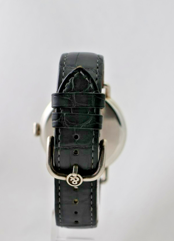 BELL & ROSS BRWW1 -70-AG 925 SILVER HAND WIND MANUAL WATCH ARGENTIUM SWISS